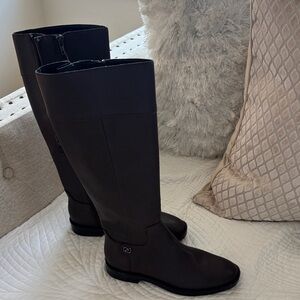AEROSOLES Dark Brown Over the Knee Boots